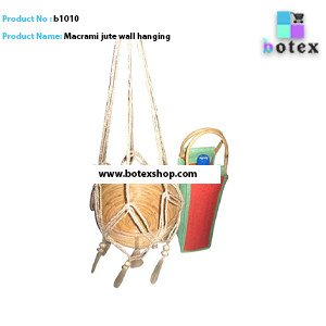 Macrami jute wall hanging