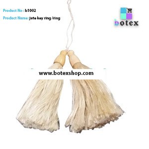 jute key ring